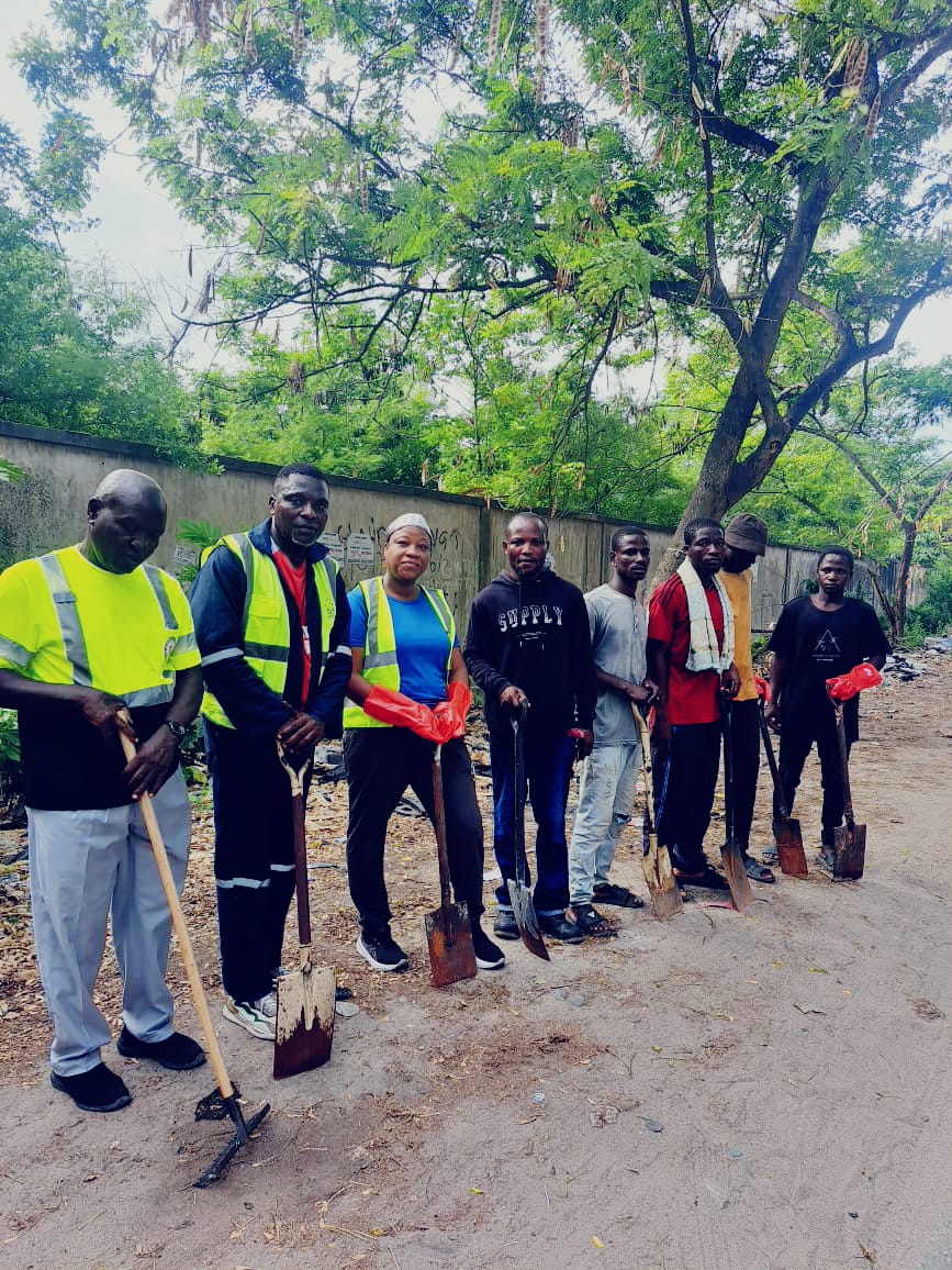 LERSA, ETI-OSA EAST LCDA, LAWMA, NURTW, COMMENCE ENVIRONMENTAL SANITATION AT AJAH UNDERBRIDGE AND CHEVRON DRIVE